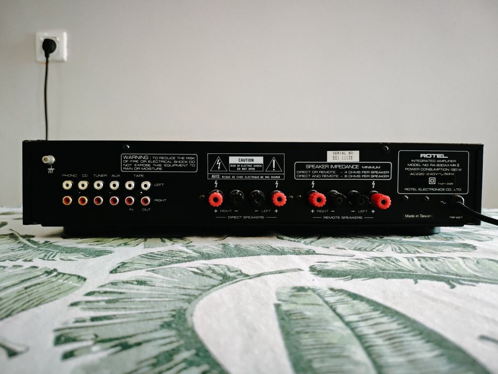 Wzmacniacz stereo Rotel RA-930AX MkII w pełni sprawny piękne brzmienie
