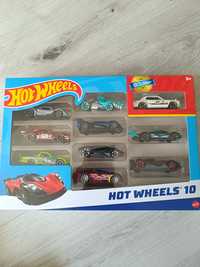 Zestaw 10 pojazdów Hot Wheels