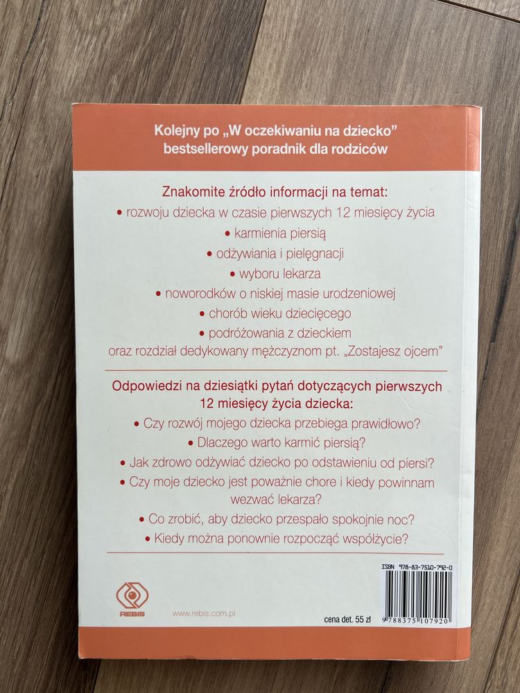 Książka Pierwszy Rok Życia Dziecka