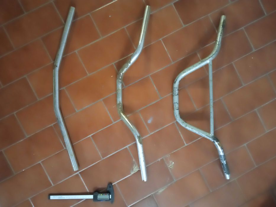 Guiador de motorizada antiga