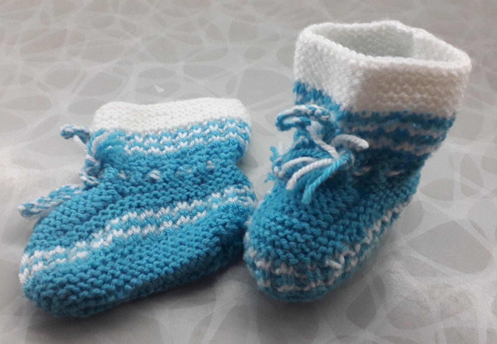 Пинетки, вязаные носочки для малыша