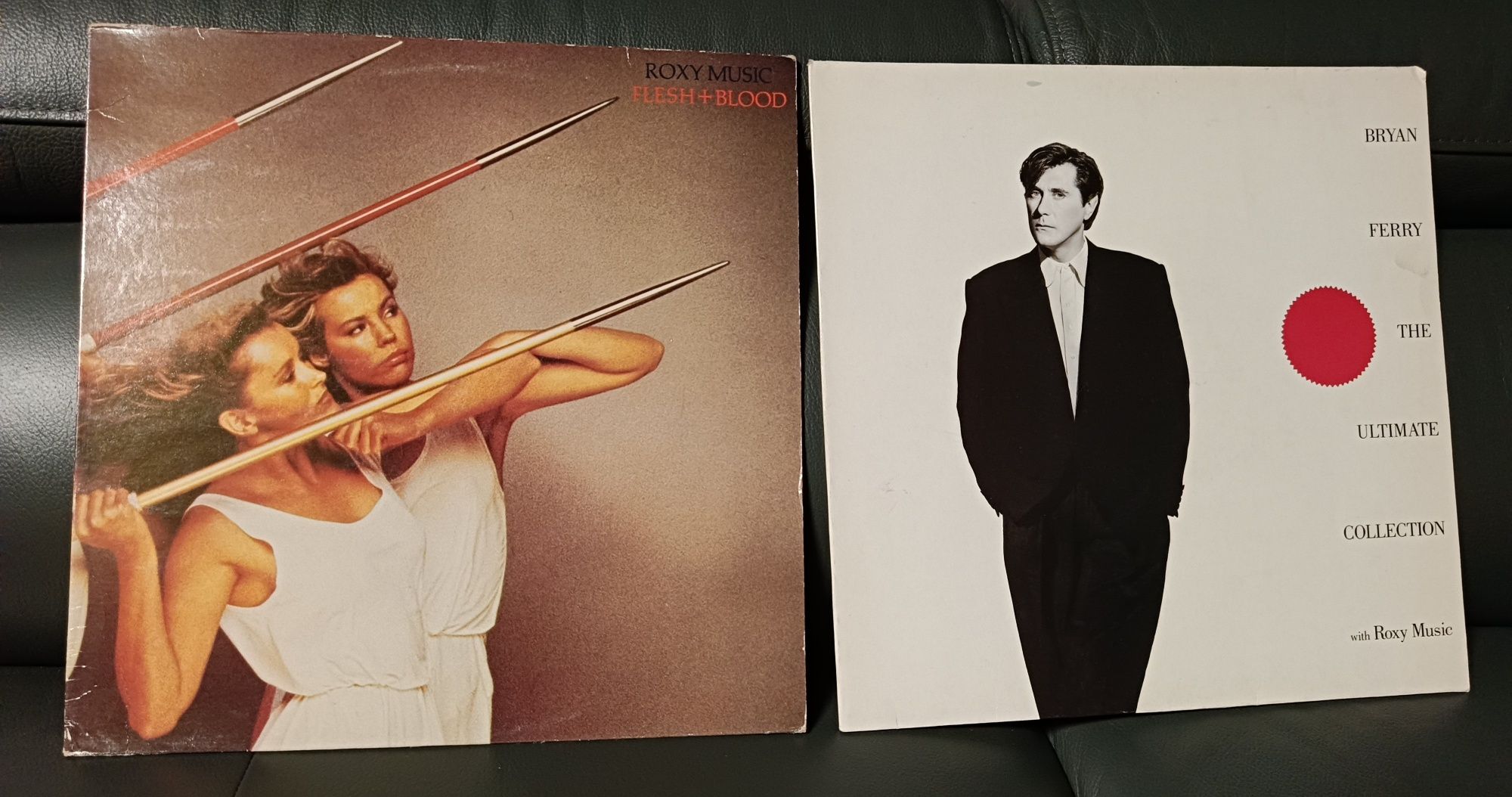 Vinyl Roxy music "Flesh+Blood" +gratis Bryan Ferry