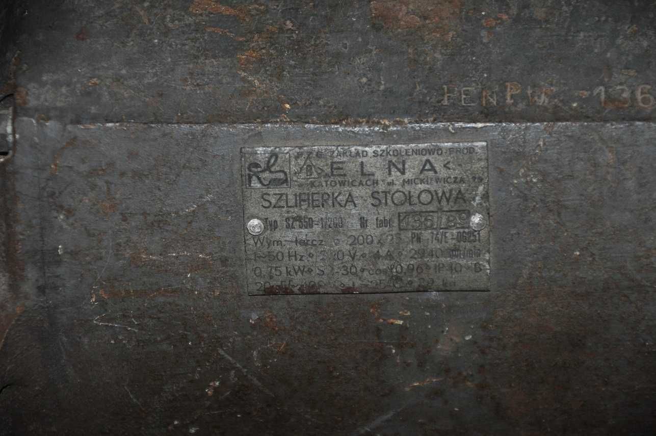 Szlifierka stołowa ELNA