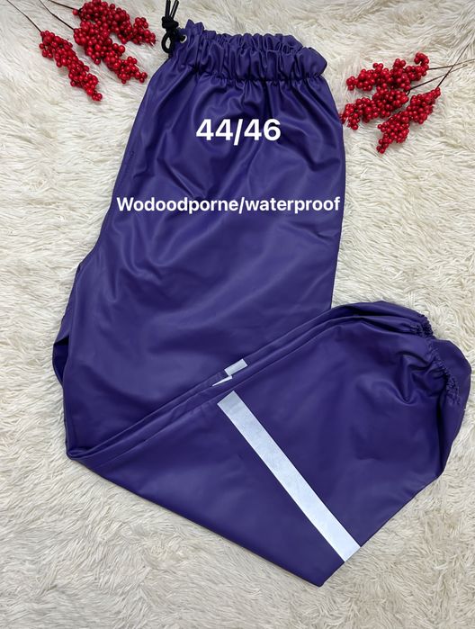 Spodnie wodoodporne, spodnie na rower, spodnie techniczne XXL