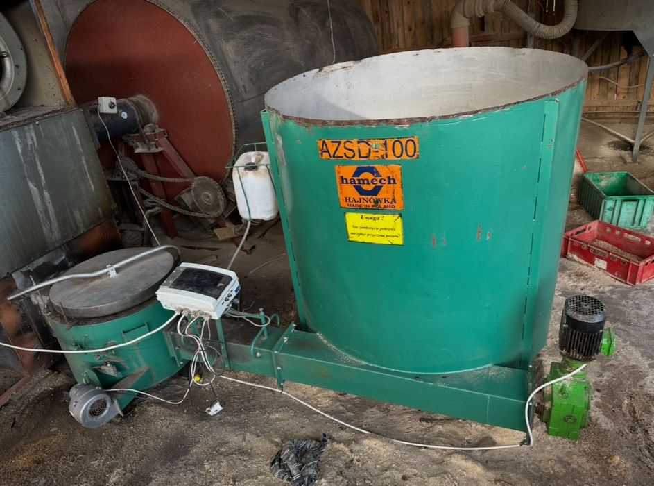 Suszarnia bębnowa do trocin, pestek, zboża
