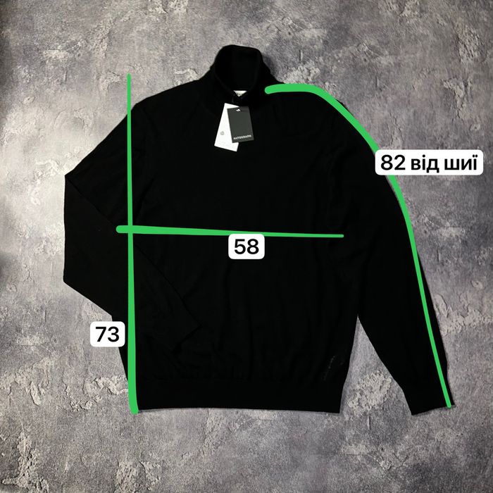 Чоловіча шерстяна водолазка Marks&Spencer (autograph) XL-розмір НОВА