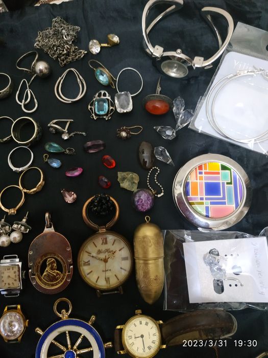 Бижутерия,часы,серебро