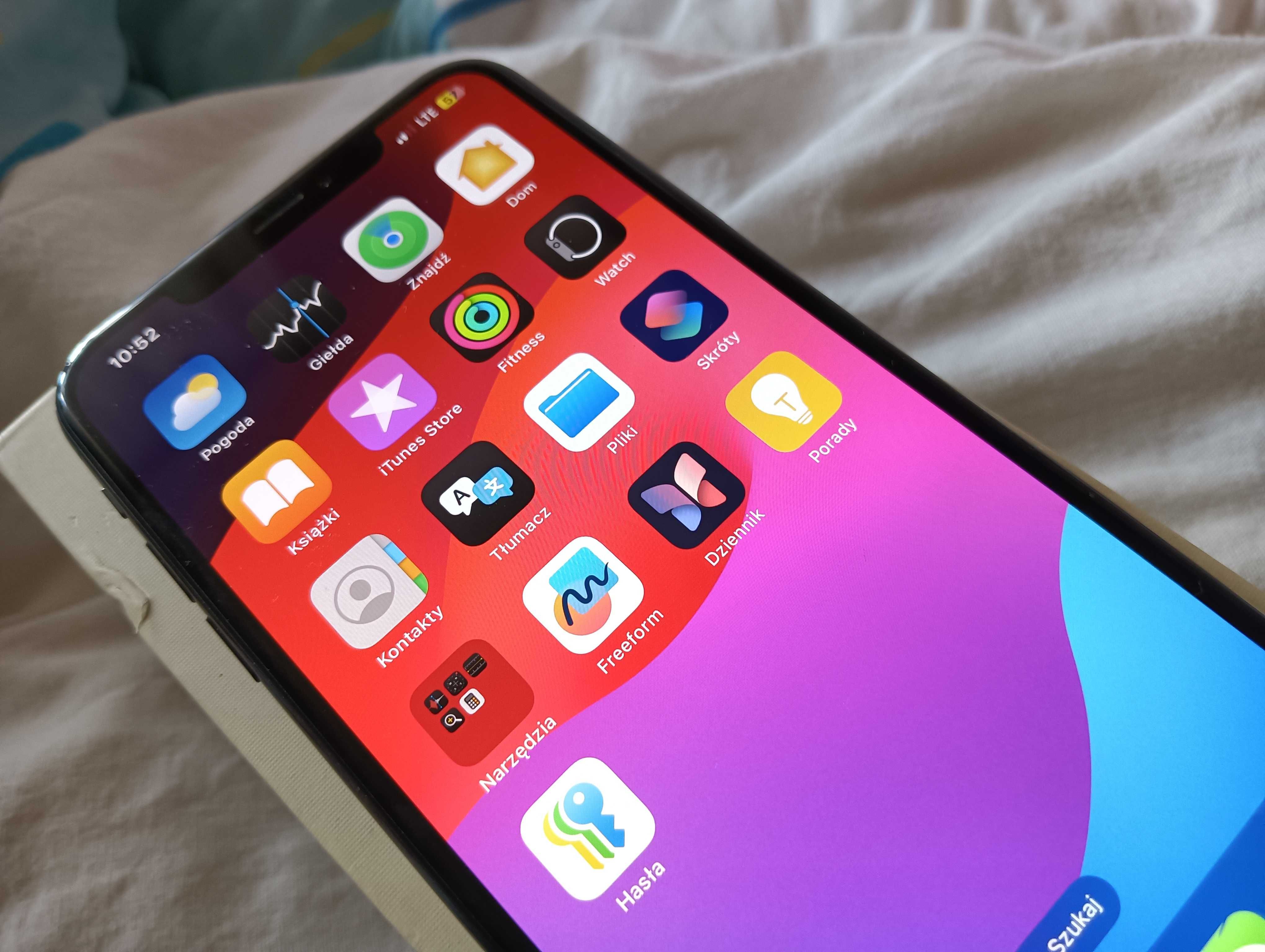 Iphone XS Max 64GB FaceID działa org.6,5" OLED Super Retina uszk.szybk