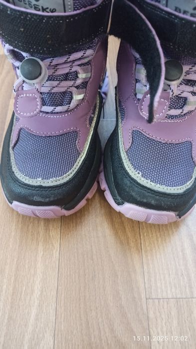 Зимние ботинки на девочку