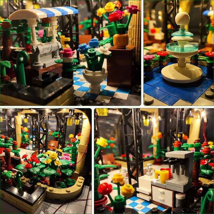 Klocki 2147 el. Ogród botaniczny The Botanical Garden Mould King 16019