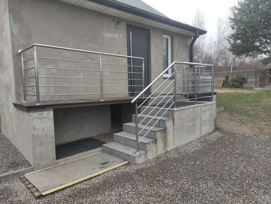 Balustrada, poręcz, barierka nierdzewna