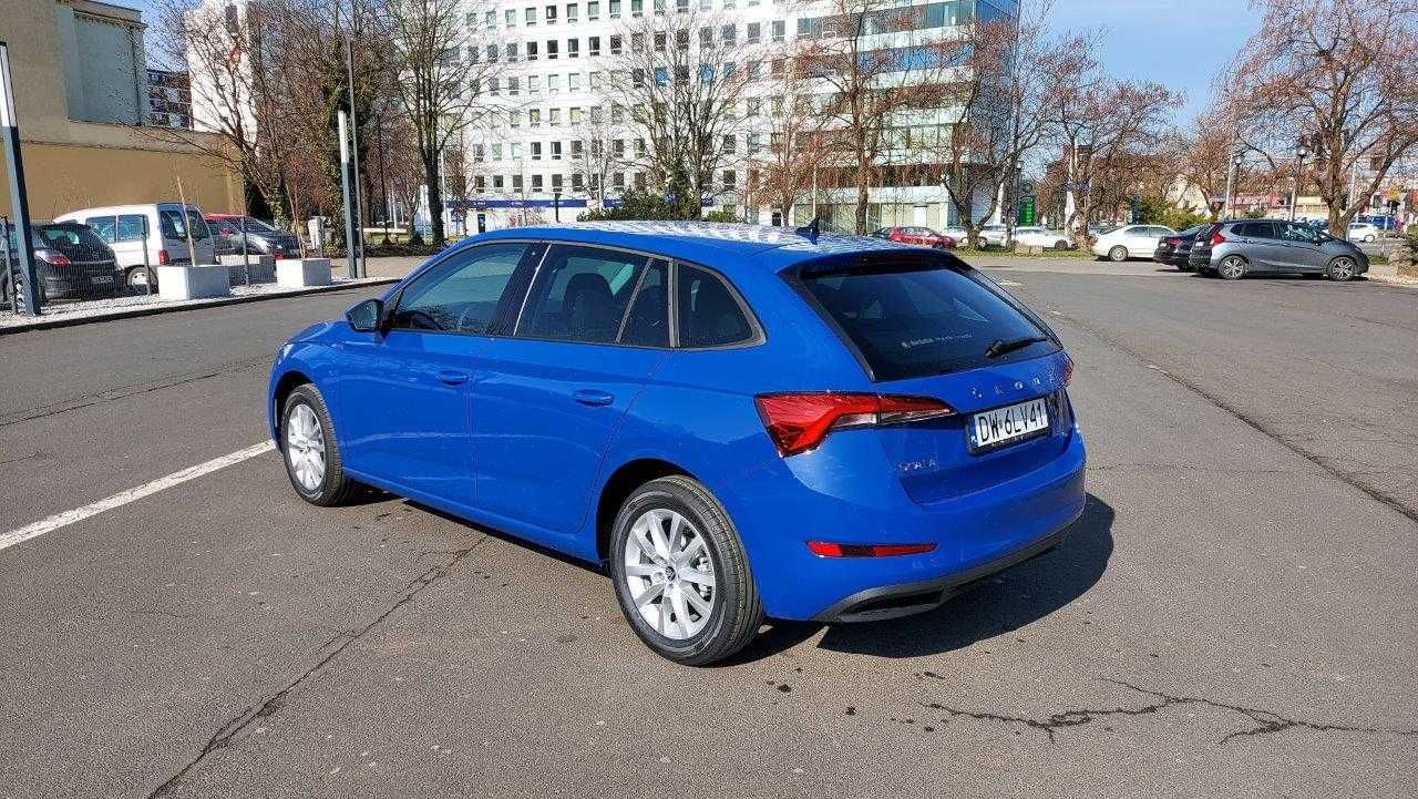 Skoda Scala, Wynajem długoterminowy samochodów, wypożyczalnia aut