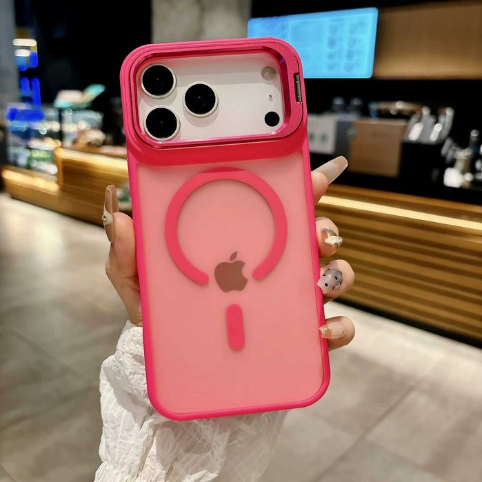 Capa IPhone 17 com suporte e magsafe - Portes envio grátis