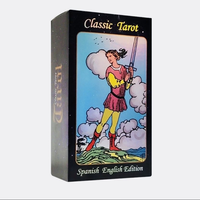 Karty Tarota HOLOGRAPHIC 11,5X6,5 Classic Tarot Ezoteryczne WAITE