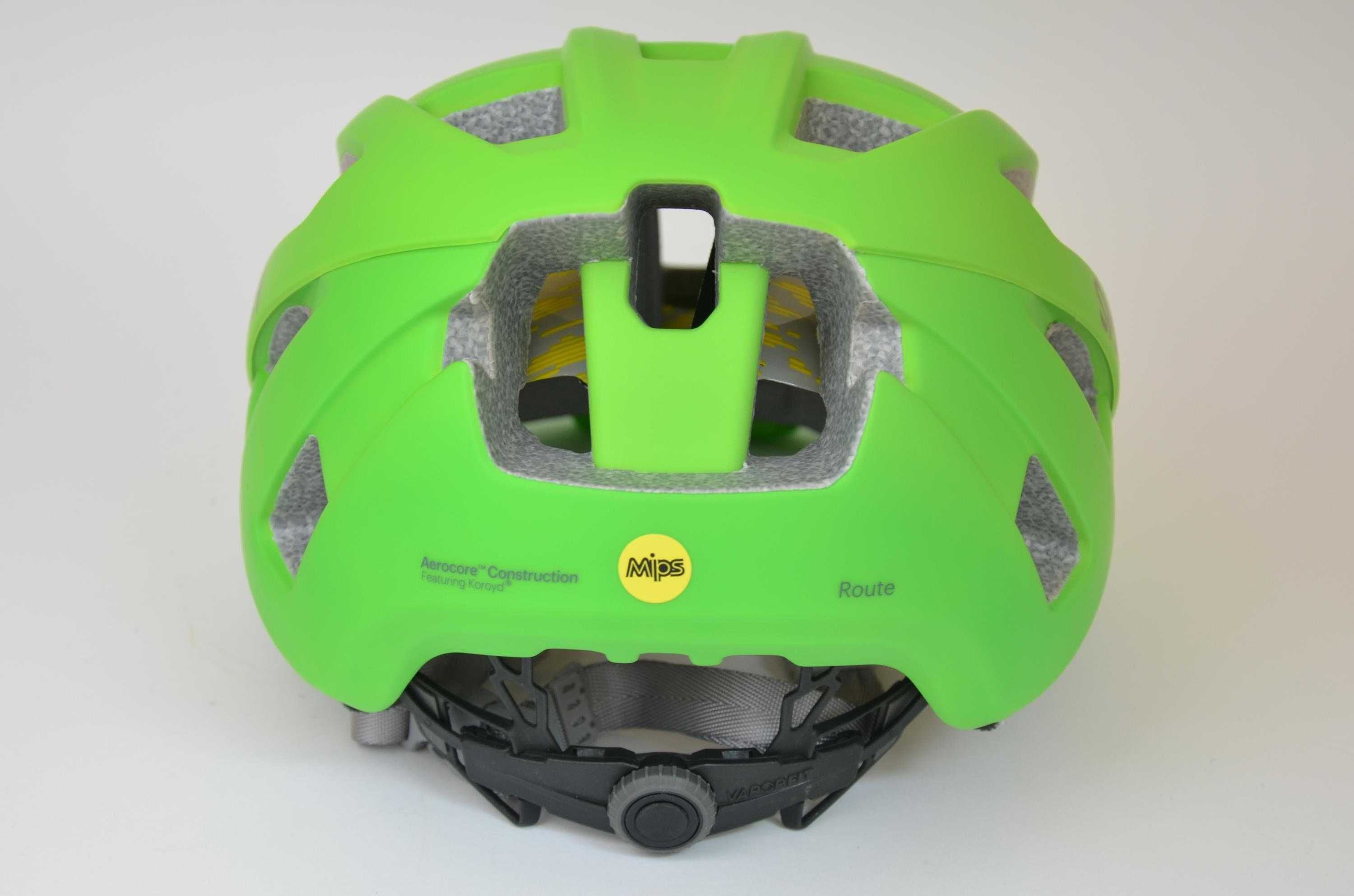 Kask Smith Route MIPS zielony matowy, rozmiar M 55-59cm