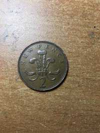 2 pence 1971, стан на фото