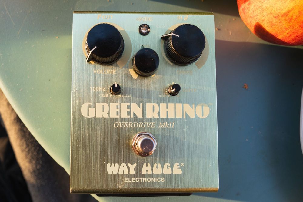 Way Huge Green Rhino Mk II Overdrive klon Tube Screamer