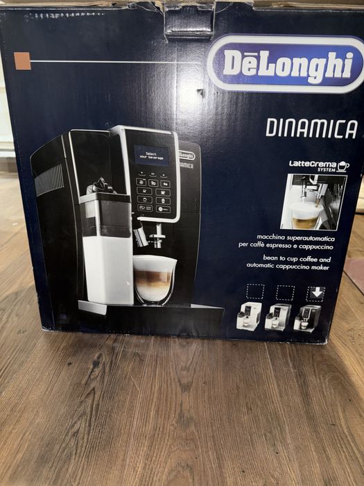 Automatyczny ekspres ciśnieniowy De'Longhi ECAM 350.55B 1450 W czarny