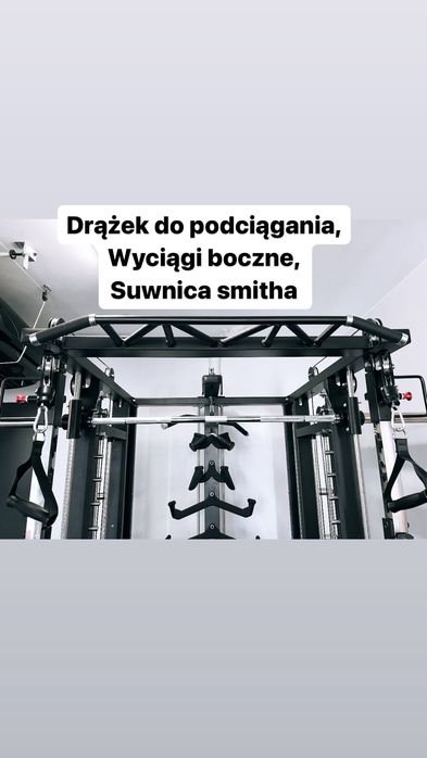 Wielofunkcyjny atlas Krypton XF405,wyciągi 360kg,SMITH, DOST. OD RĘKI