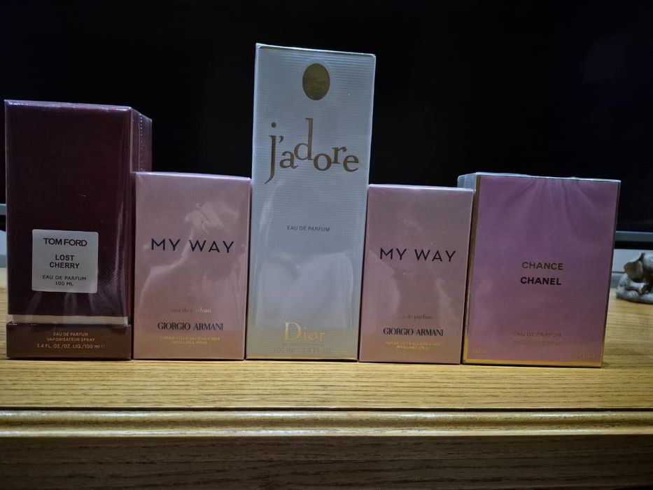 Парфуми Lost cherry, My way, Jadore, Chance