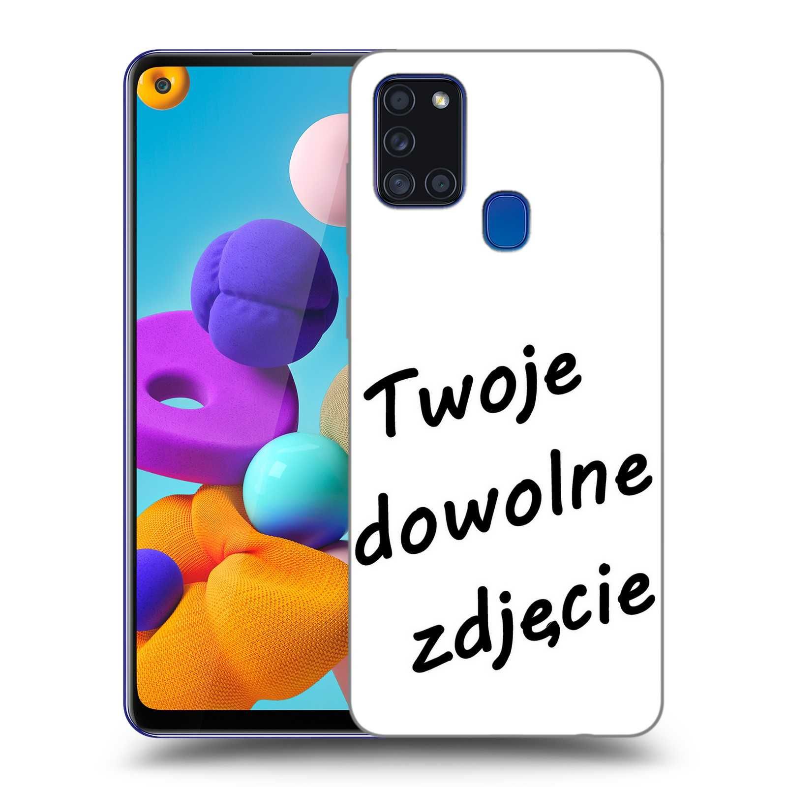 Samsung Galaxy A21s PERSONALIZOWANE etui case na telefon ZE ZDJĘCIEM