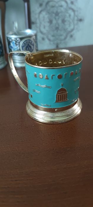 Подстаканники мельхиор, алюминий СССР