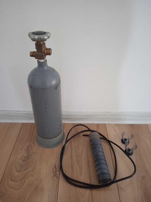 Butla CO2, 1,5 kg. Reaktor, dyfuzor CO2 JBL.