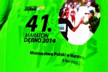 Koszulka 41. Maraton Dębno. Nowa - folia