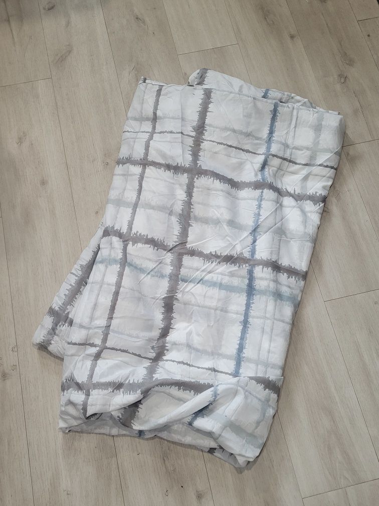 poszewka na kołdrę w kratkę