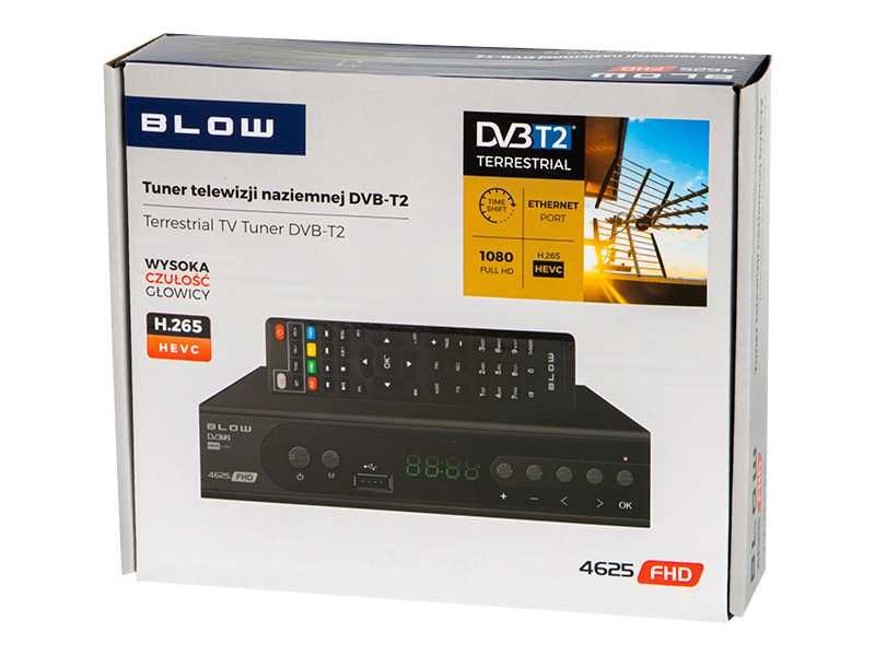 Tuner dekoder DVB-T2 BLOW 4625FHD H.265