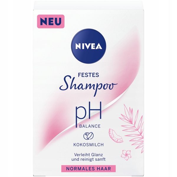 Nivea Szampon W Kostce Z Mleczkiem Kokosowym, 75 G