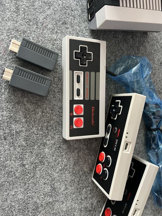 #1554 Nintendo NES CLV-001 entertainment system hdmi 8bitdo n30 81ba