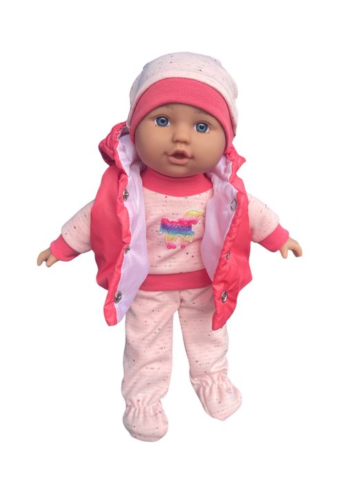 На подарунок! Комплект одягу на ляльку пупса 32 см baby born anabel