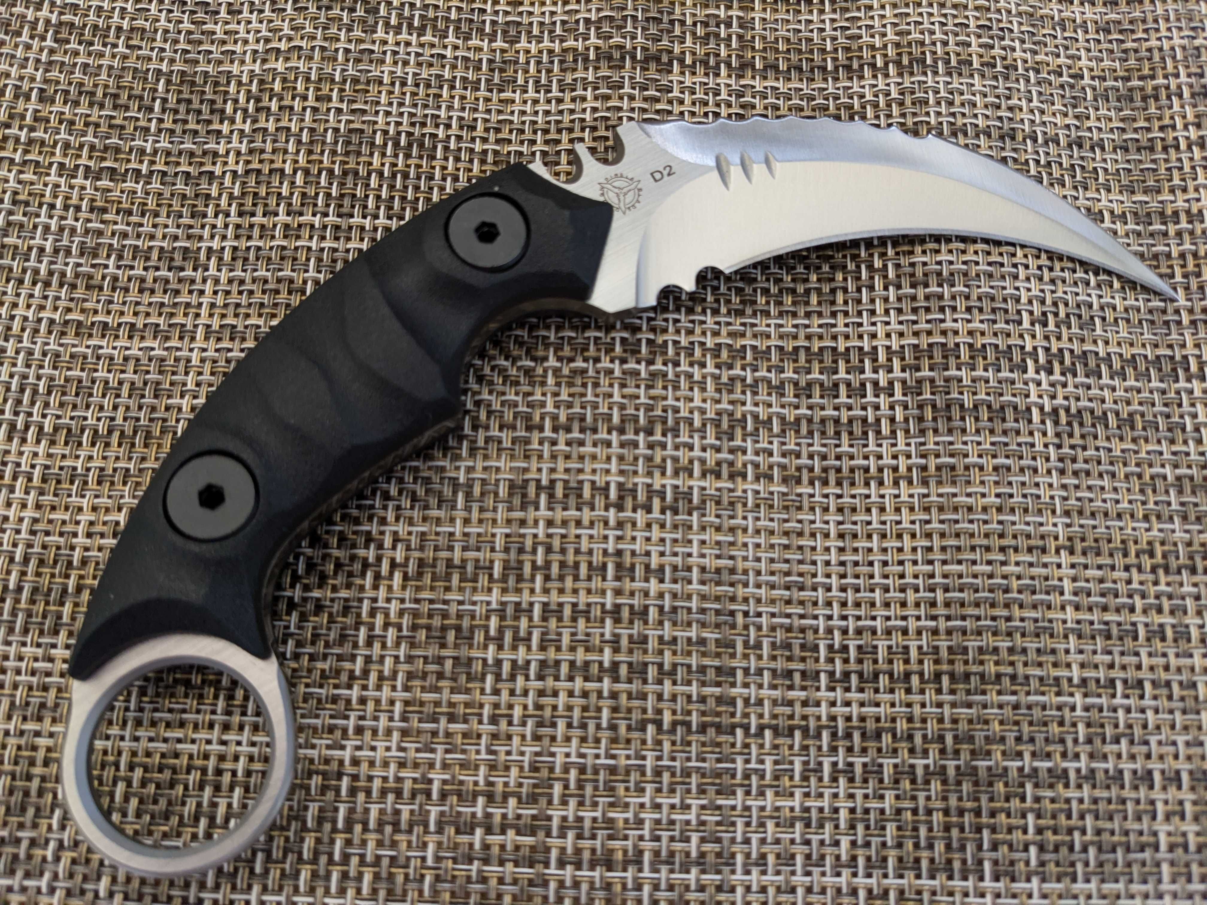 Ніж Strider Karambit. сталь D2. нож керамбит. ніж керамбіт