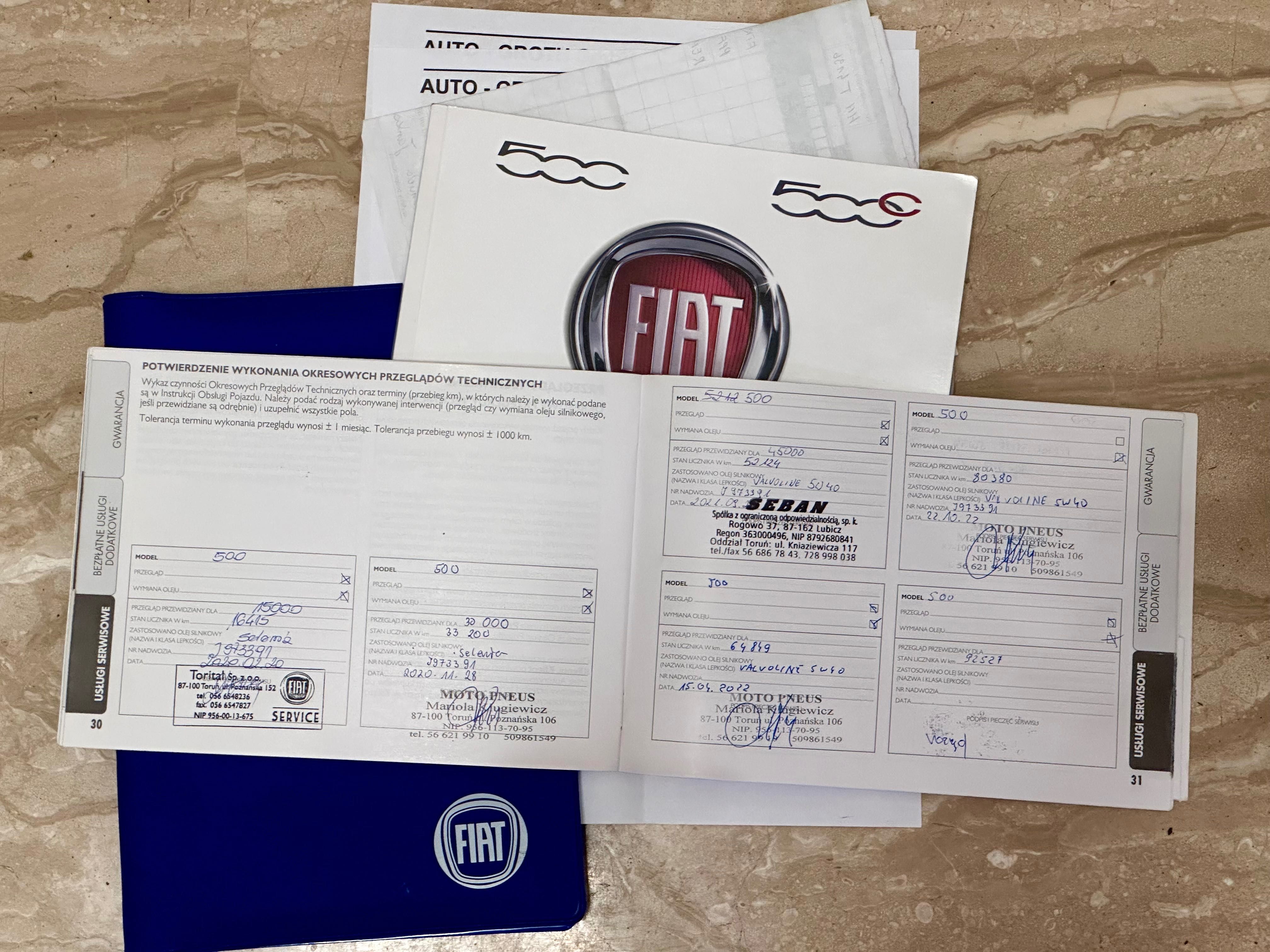 Fiat 500 Seria 6 Lounge