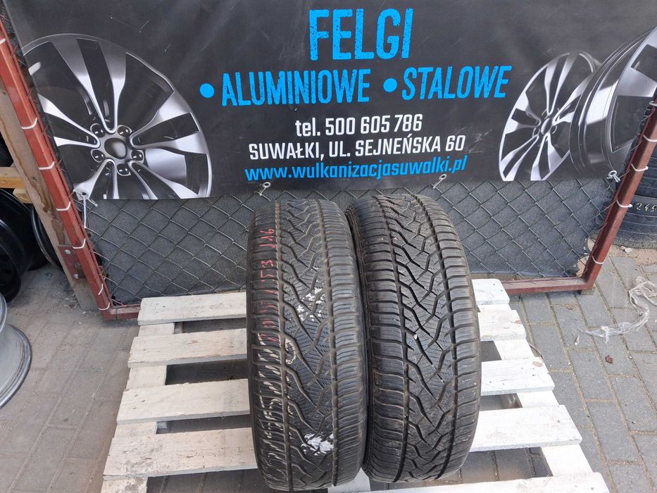2x używane opony wielosezonowe 205/55 R16 Barum Gwarancja Montaż