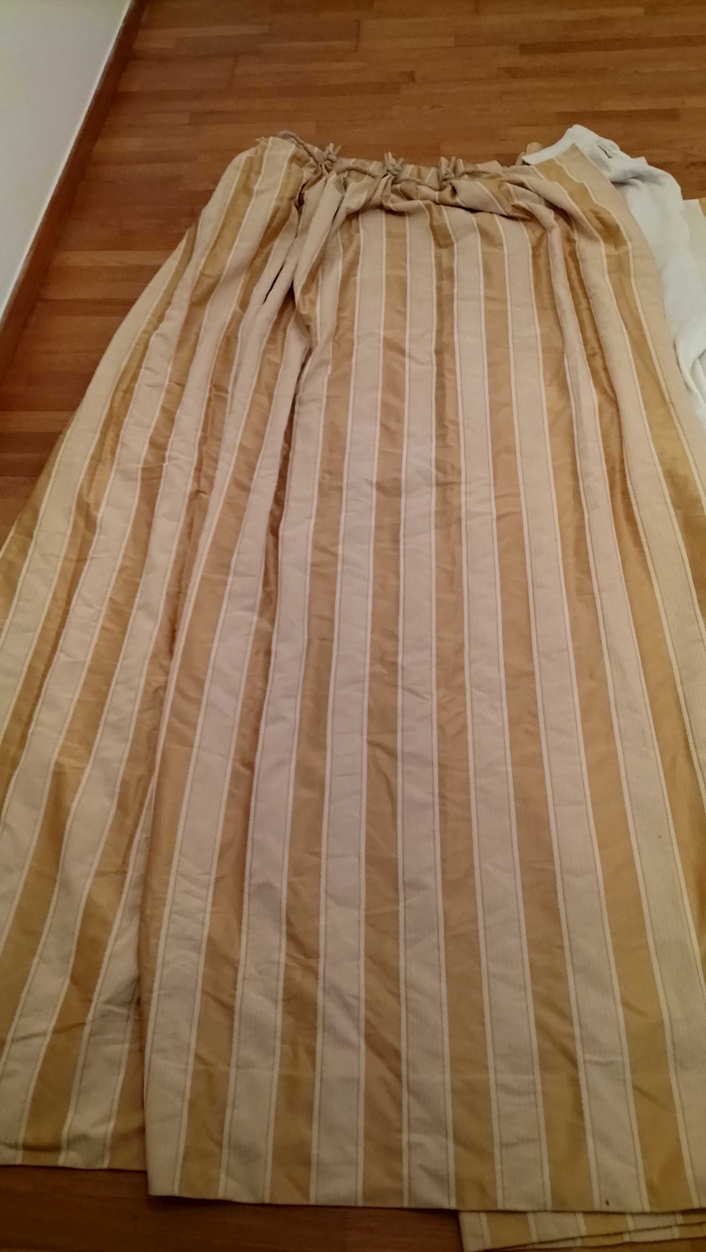 Cortinado duplo beige