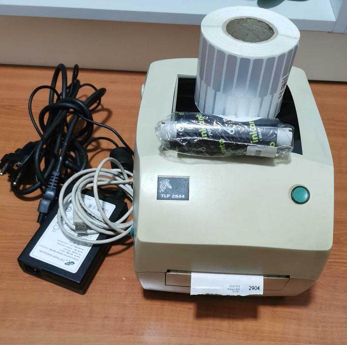 Impressora ZDesigner TLP 2844 de ourivesarias