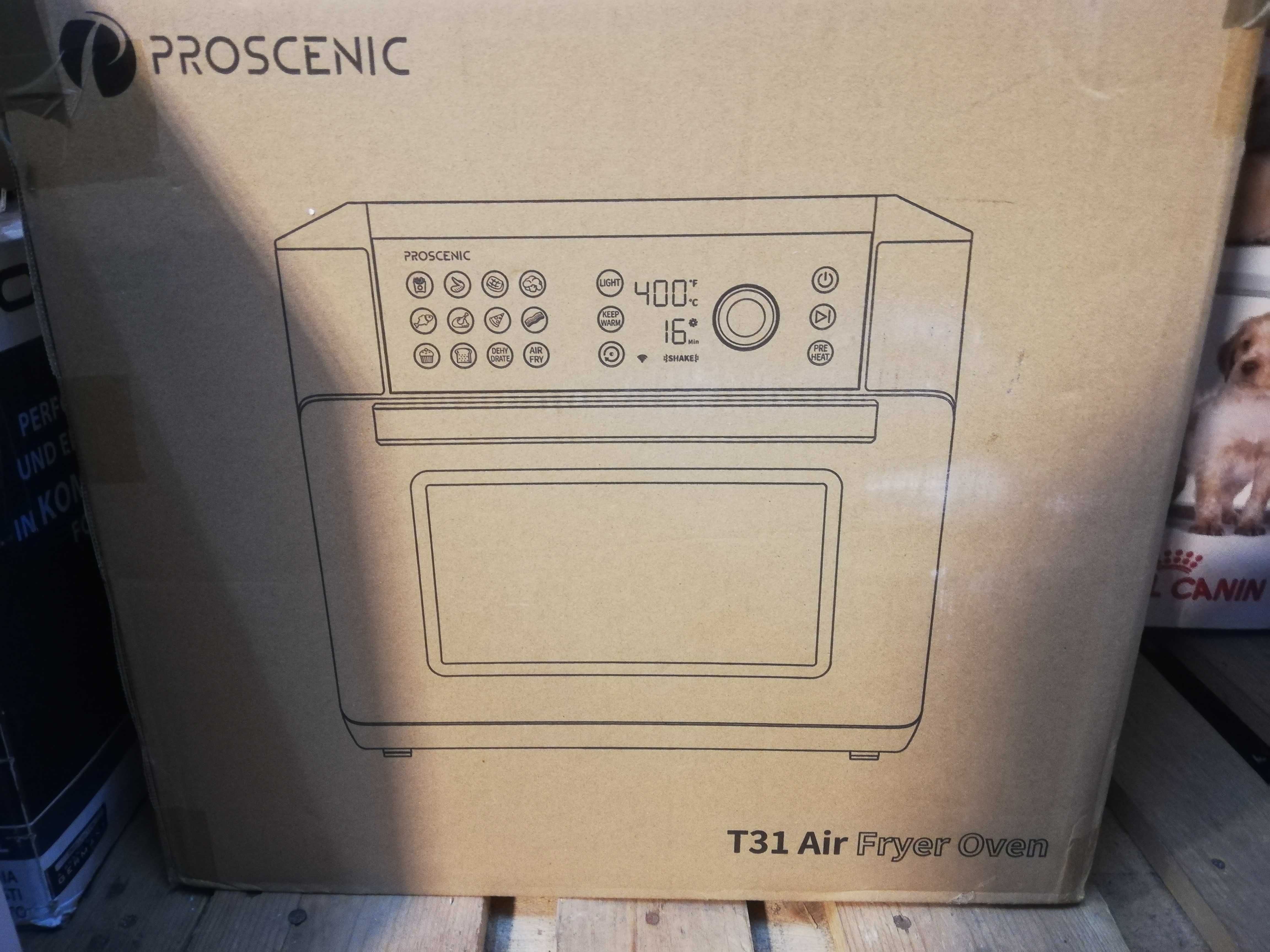 PROSCENIC Frytkownica Beztłuszczowa Air Fryer 15L 1700W Rożen Grill