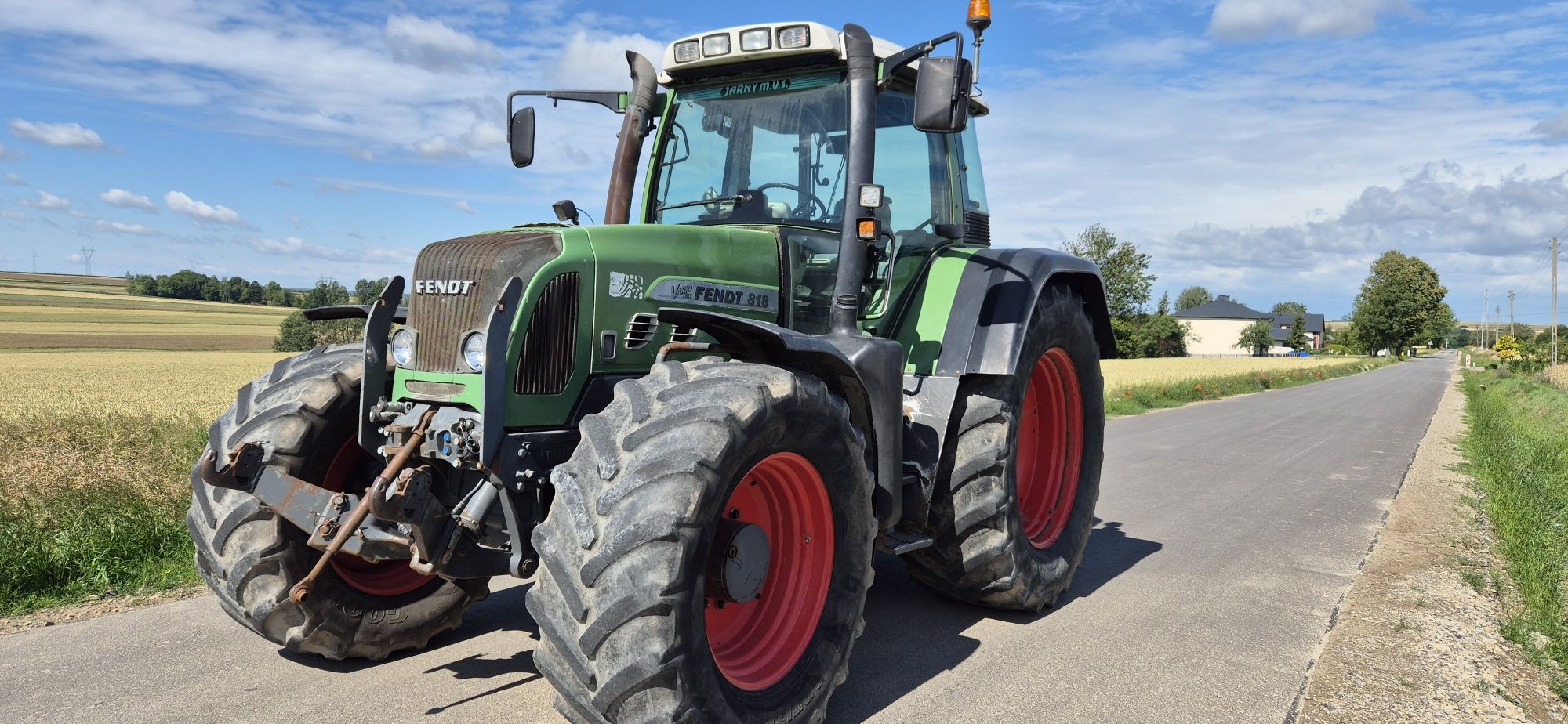 Fendt 818 Vario Tms Ls am. oś i kabina tuz ładny oryginał 2007r BRUTTO