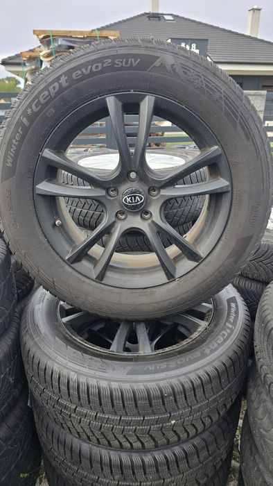 18” 5x114,3 zimowe 235/60R18 Hankook 7,5mm alu et50 komplet