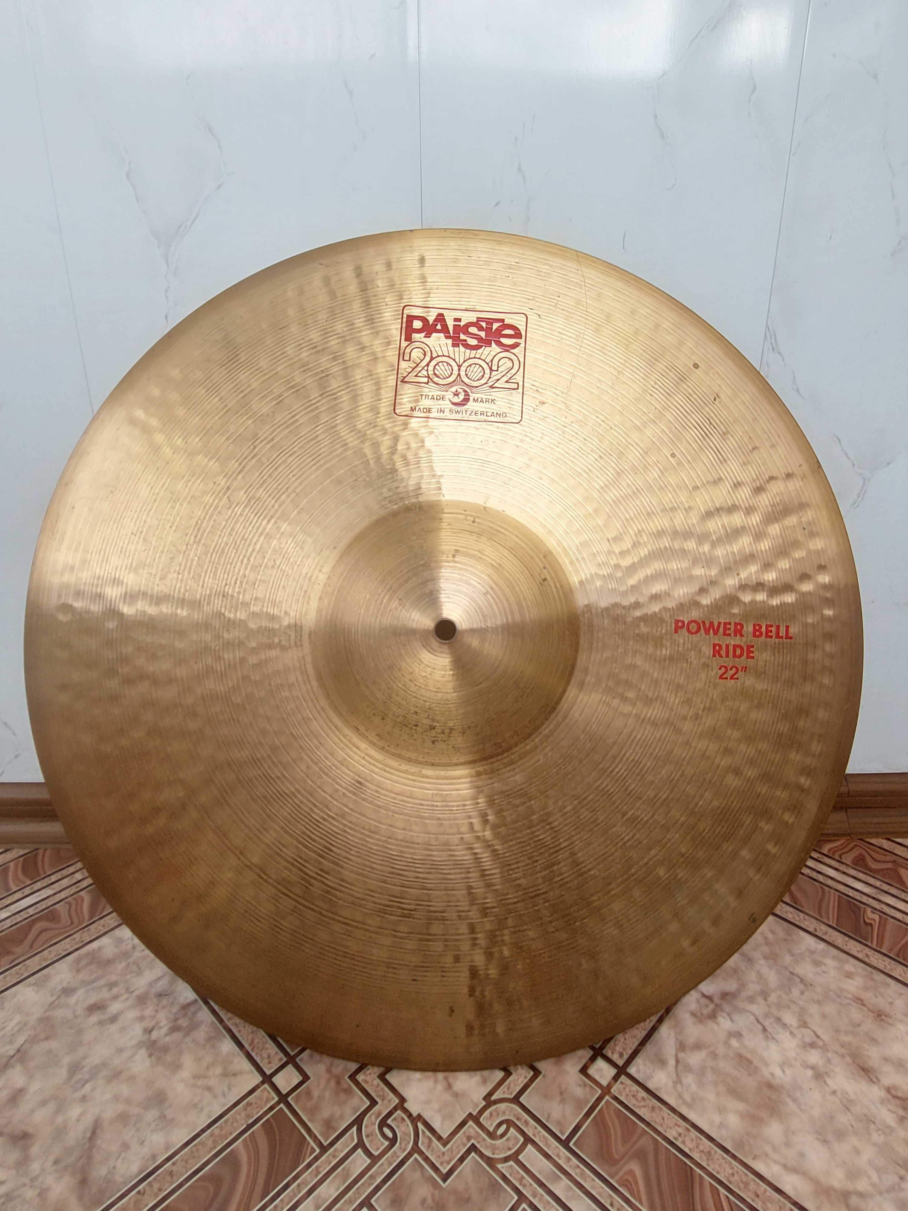 Тарілки Paiste 2002 rude alpa