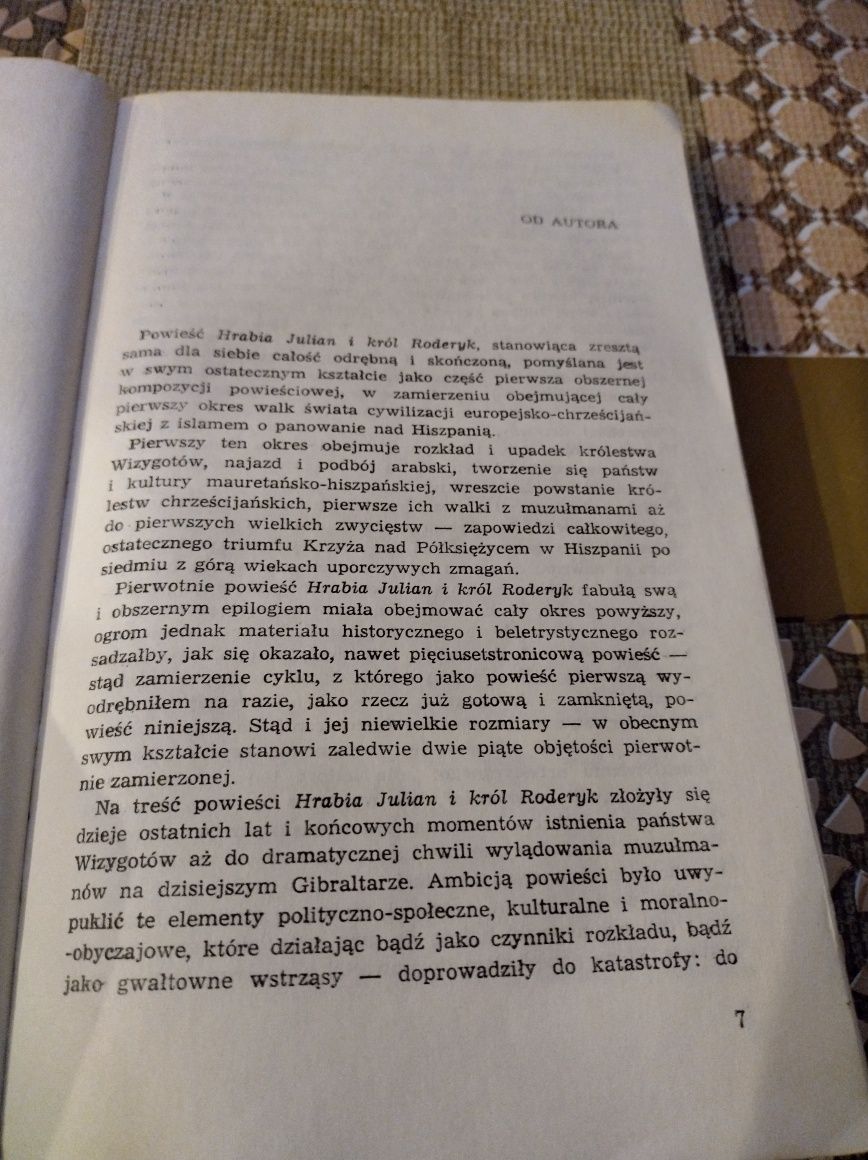 Książka: Hrabia Julian i Król Roderyk. Autor: Teodor Parnicki.