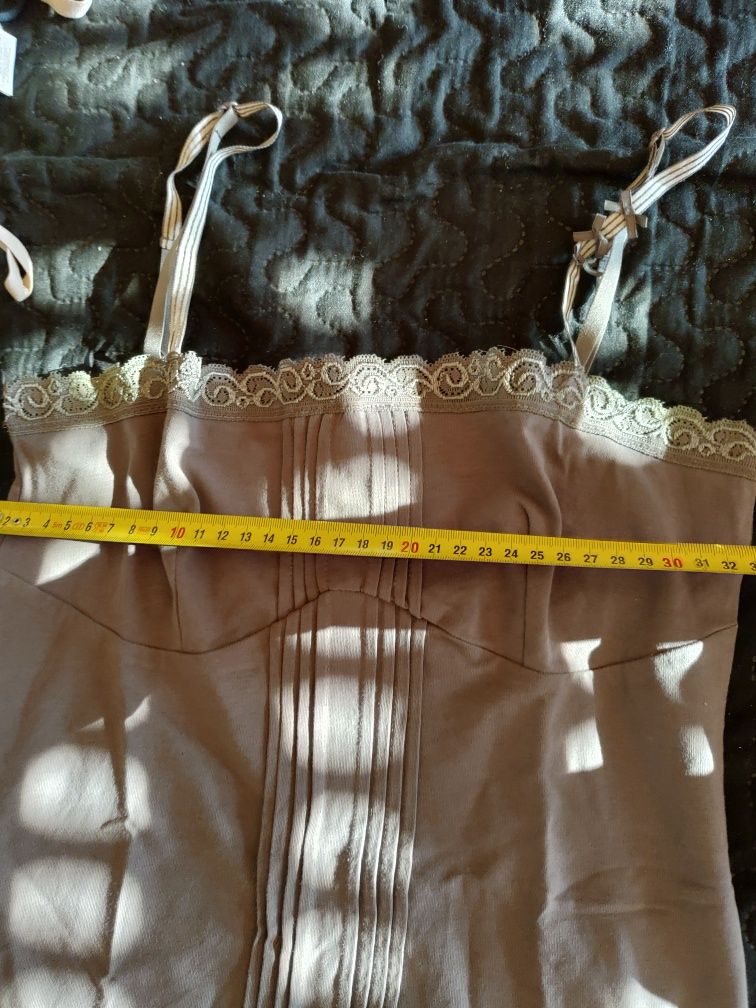 Top de alças da Mango S
