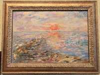 Картина маслом «Морской пейзаж»