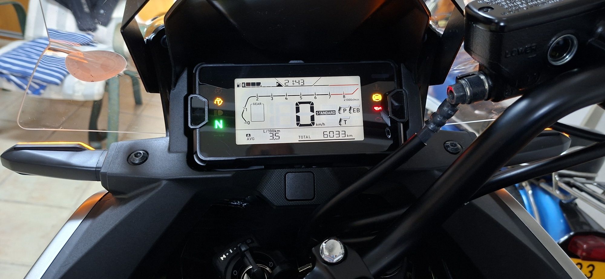 Mota Honda NC750X, Ano 2023  6.300 km