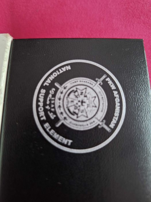 Pióro PARKER w etui z logo ISAF Afganistan - Nowe.