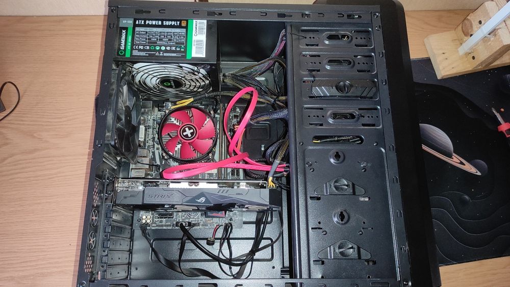 Компьютер i3 9100 + 1050ti + 16Gb ram