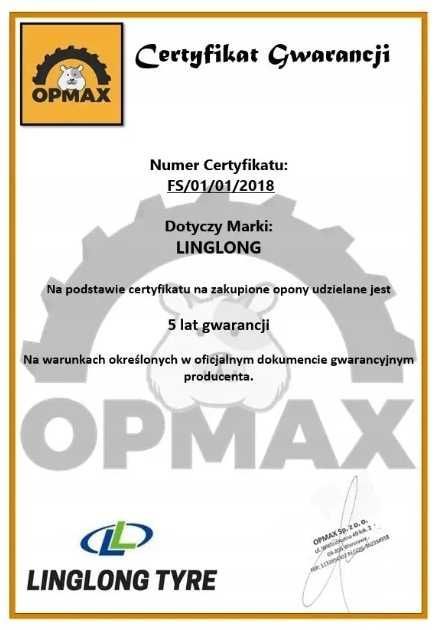 OPONA 24R20.5 176F LD702 TL LING LONG 5 Lat G.W