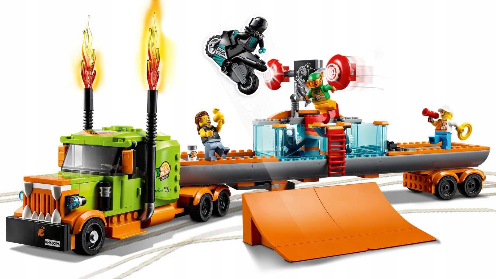 60294 - LEGO City - Ciężarówka kaskaderska KUP Z OLX!